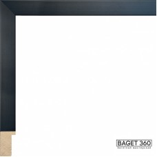 Деревянный багет DA20-3-2 (тип: плоский; размер: 20x32 мм; цвет: черный)