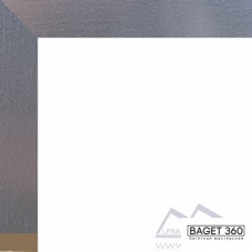 Деревянный багет DA20-9-2 (тип: вспомогательный; размер: 20x5 мм; цвет: серебряный)