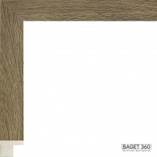 Пластиковый багет PA21-1-13 (тип: коробочка; размер: 21x23 мм; цвет: серый)