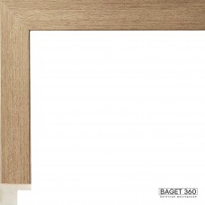 Пластиковый багет PA21-1-2 (тип: коробочка; размер: 21x23 мм; цвет: серый)