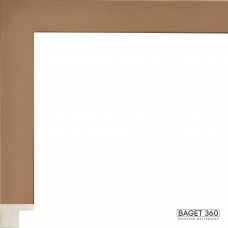 Пластиковый багет PA21-1-4 (тип: коробочка; размер: 21x23 мм; цвет: коричневый)