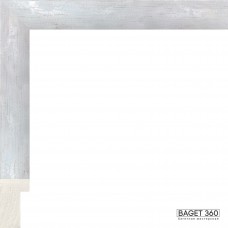 Пластиковый багет PA26-1-1 (тип: коробочка; размер: 26x42 мм; цвет: серебряный)