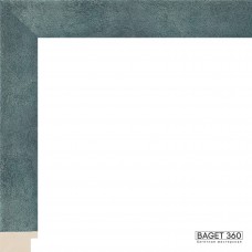 Пластиковый багет PA30-1-13 (тип: плоский; размер: 30x16 мм; цвет: синий)