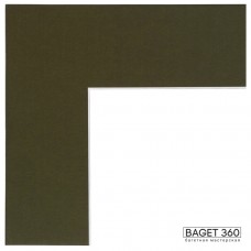 Паспарту PAS-F-25-24 (цвет: серый; цвет среза: белый; покрытие: стандарт; качество: эконом)