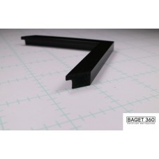 Пластиковый багет PF20-3-5 (тип: плоский; размер: 20x16 мм; цвет: коричневый)