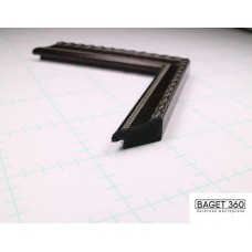 Пластиковый багет PF26-1-2 (тип: классический; размер: 26x20 мм; цвет: коричневый)