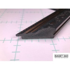 Пластиковый багет PF40-4-2 (тип: классический; размер: 40x22 мм; цвет: коричневый)