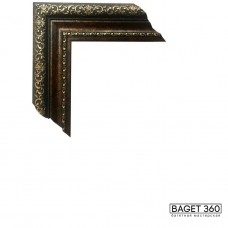 Пластиковый багет PF55-1-3 (тип: классический; размер: 55x30 мм; цвет: бронзовый)