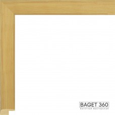 Деревянный багет DL14-3-4 (тип: округлый; размер: 14x13 мм)
