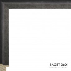 Деревянный багет DL22-5-1 (тип: классический; размер: 22x21 мм; цвет: серый)