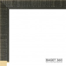 Деревянный багет DL25-5-1 (тип: плоский; размер: 25x17 мм; цвет: серый)