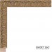 Деревянный багет DL25-6-5 (тип: коробочка; размер: 25x20 мм; цвет: золотой)