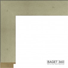 Деревянный багет DL60-1-1 (тип: плоский; размер: 60x20 мм; цвет: белый)