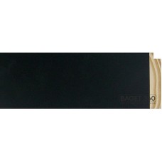 Деревянный багет DL70-1-1 (тип: плоский; размер: 70x17 мм; цвет: черный)