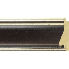 Деревянный багет DL98-1-1 (тип: классический; размер: 98x33 мм)