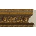 Пластиковый багет PL114-1-4 (тип: классический; размер: 114x45 мм; цвет: золотой)