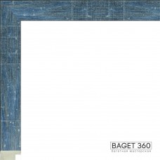 Пластиковый багет PL20-6-1 (тип: плоский; размер: 20x14 мм; цвет: синий)