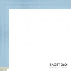 Пластиковый багет PL20-6-2 (тип: плоский; размер: 20x14 мм; цвет: синий)