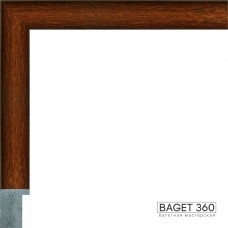 Пластиковый багет PL20-7-1 (тип: коробочка; размер: 20x34 мм)