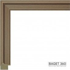Пластиковый багет PL23-2-5 (тип: классический; размер: 23x23 мм)