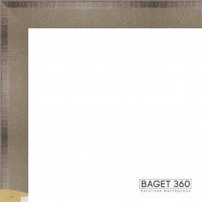 Пластиковый багет PL24-1-1 (тип: классический; размер: 24x16 мм; цвет: серебряный)