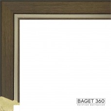Пластиковый багет PL25-1-4 (тип: плоский; размер: 25x22 мм)