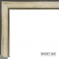 Пластиковый багет PL25-5-1 (тип: классический; размер: 25x18 мм)