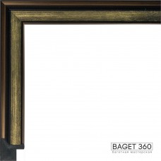 Пластиковый багет PL28-2-3 (тип: классический; размер: 28x35 мм; цвет: коричневый)
