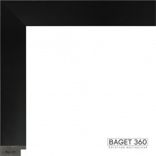 Пластиковый багет PL30-1-4 (тип: плоский; размер: 30x15 мм; цвет: черный)