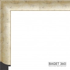 Пластиковый багет PL30-10-7 (тип: классический; размер: 30x27 мм; цвет: серебряный)