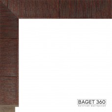 Пластиковый багет PL30-11-3 (тип: плоский; размер: 30x13 мм; цвет: коричневый)