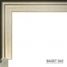 Пластиковый багет PL30-6-1 (тип: коробочка; размер: 30x35 мм)