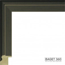 Пластиковый багет PL30-6-2 (тип: коробочка; размер: 30x35 мм)