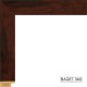 Пластиковый багет PL31-3-3 (тип: плоский; размер: 31x17 мм; цвет: коричневый)