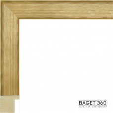 Пластиковый багет PL31-4-1 (тип: коробочка; размер: 31x36 мм; цвет: золотой)