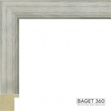 Пластиковый багет PL31-4-2 (тип: коробочка; размер: 31x36 мм; цвет: серый)