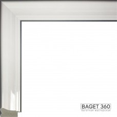 Пластиковый багет PL32-1-1 (тип: плоский; размер: 32x20 мм; цвет: белый)