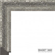 Пластиковый багет PL35-3-3 (тип: классический; размер: 35x30 мм; цвет: черный)