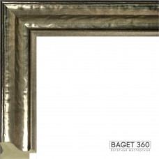 Пластиковый багет PL40-4-2 (тип: классический; размер: 40x29 мм; цвет: коричневый)