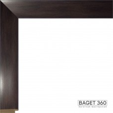 Пластиковый багет PL45-1-1 (тип: плоский; размер: 45x16 мм; цвет: коричневый)