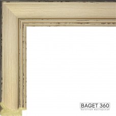 Пластиковый багет PL45-3-5 (тип: классический; размер: 45x26 мм; цвет: бежевый)