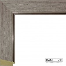Пластиковый багет PL45-6-4 (тип: плоский; размер: 45x23 мм)