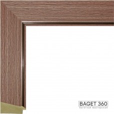 Пластиковый багет PL45-6-5 (тип: плоский; размер: 45x23 мм)