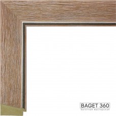 Пластиковый багет PL45-6-7 (тип: плоский; размер: 45x23 мм)