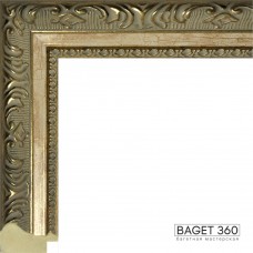 Пластиковый багет PL46-2-4 (тип: классический; цвет: золотой)