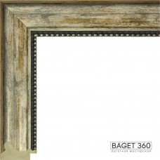 Пластиковый багет PL50-2-3 (тип: классический; размер: 50x26 мм)