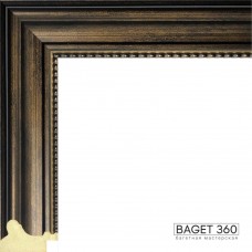Пластиковый багет PL50-2-4 (тип: классический; размер: 50x26 мм; цвет: коричневый)