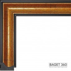 Пластиковый багет PL50-5-1 (тип: классический; размер: 50x30 мм; цвет: коричневый)