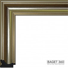 Пластиковый багет PL50-5-3 (тип: классический; размер: 50x30 мм; цвет: серебряный)