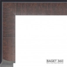 Пластиковый багет PL55-4-1 (тип: классический; размер: 55x20 мм; цвет: коричневый)